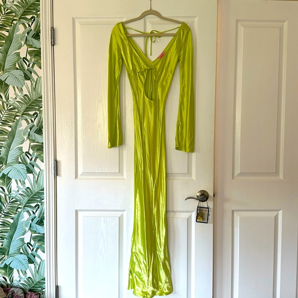 Rezek Studios Martini dress - Wasabi green - size XS